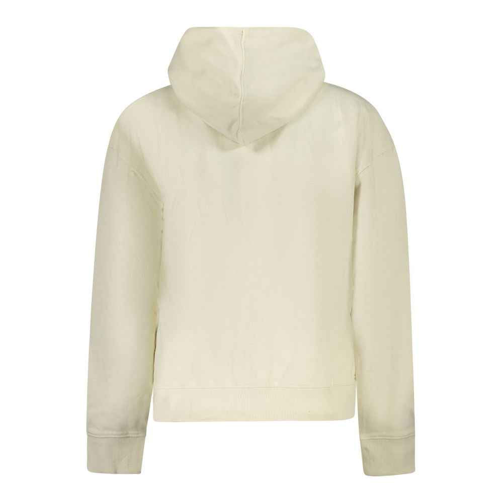 Pepe Jeans White Cotton Women Hoodie