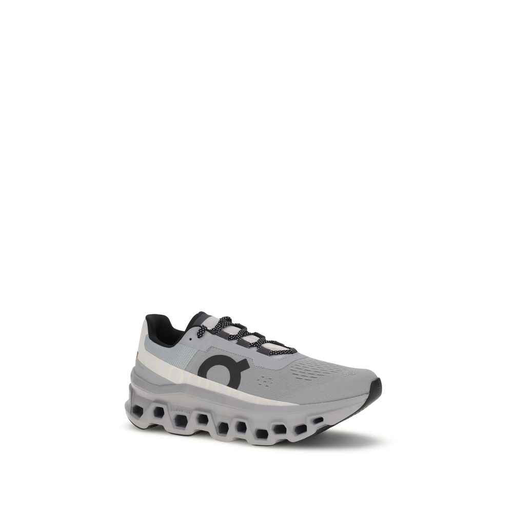 ON Gray Polyester Athletic Sneakers
