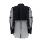 Brunello Cucinelli Black Cotton Pattern Shirt