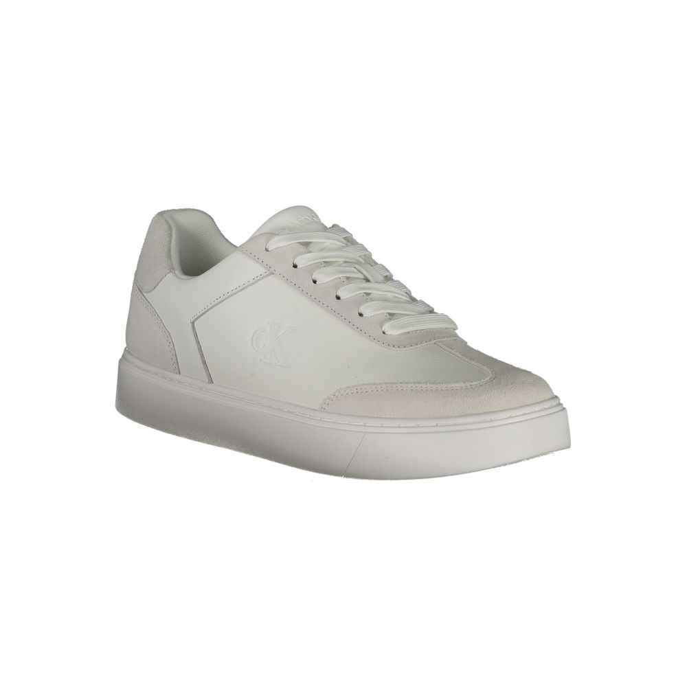 Calvin Klein White Leather Men Sneaker