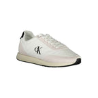 Calvin Klein White Polyester Men Sneaker