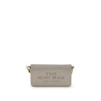 Marc Jacobs Gray Calf Leather Bos Taurus Shoulder Bag