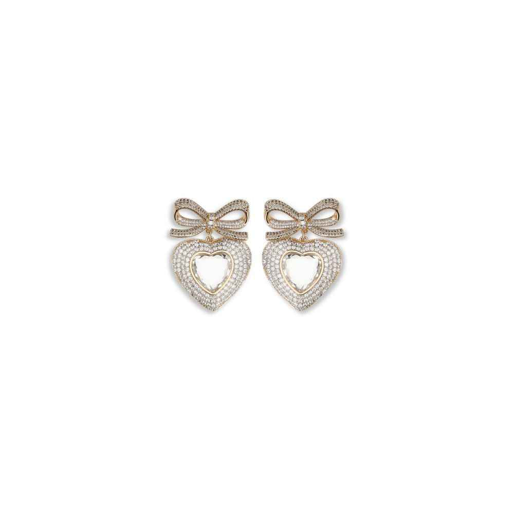 Self-Portrait Gold Brass Earrings