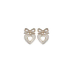 Self-Portrait Gold Brass Earrings