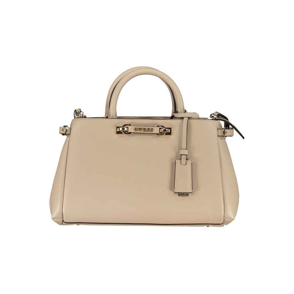 Guess Jeans Beige Polyethylene Women Handbag