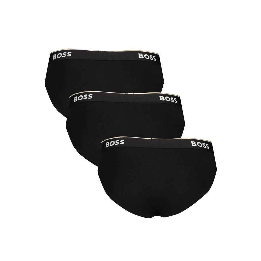 Hugo Boss Black Cotton Underwear