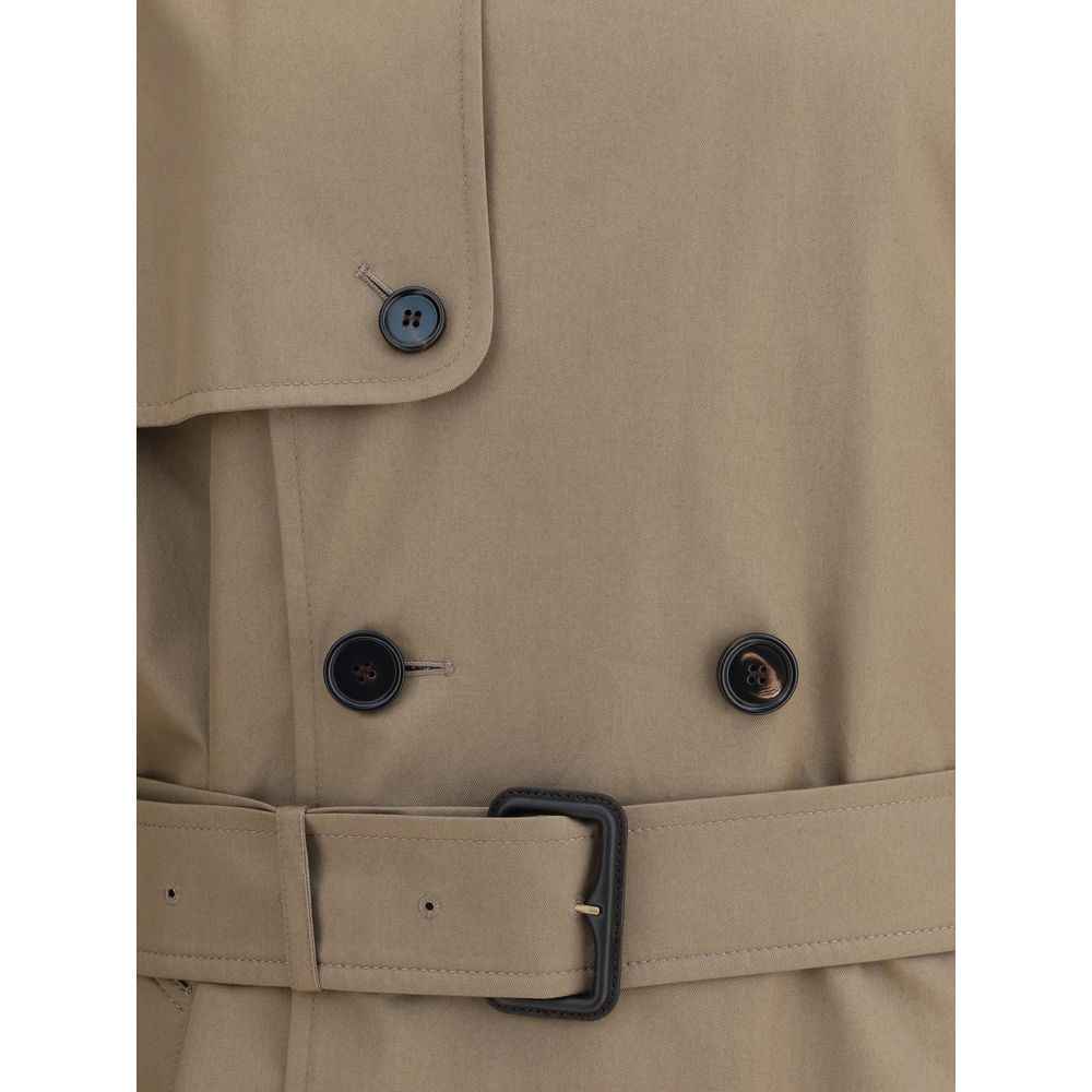 Burberry Long cotton gabardine Trench Coat