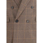 Saint Laurent Prince de Galles wool Blazer