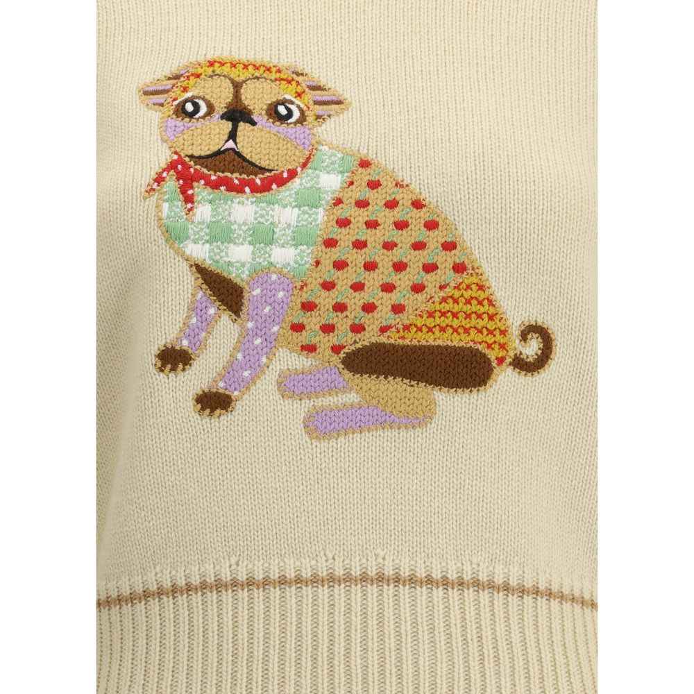 Valentino Le Chien de la Maison embroidered Sweater