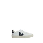 Veja White Calf Leather Bos Taurus Low Top Sneakers