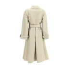 Burberry Ellingham fit-and-flare long gabardine Trench Coat