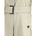 Burberry Beige Cotton Coat