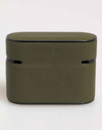 Dolce & Gabbana Army Green Rubber Logo Embossed Accessory  Airpods Case