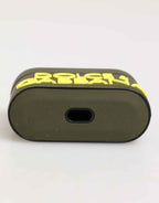 Dolce & Gabbana Army Green Rubber Logo Embossed Accessory  Airpods Case