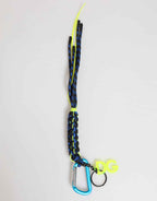 Dolce & Gabbana Multicolor Polyester Tape String DG Logo Keychain  Keyring