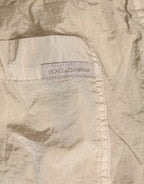 Dolce & Gabbana Beige Nylon Beachwear Men Boxer Short Swimwear