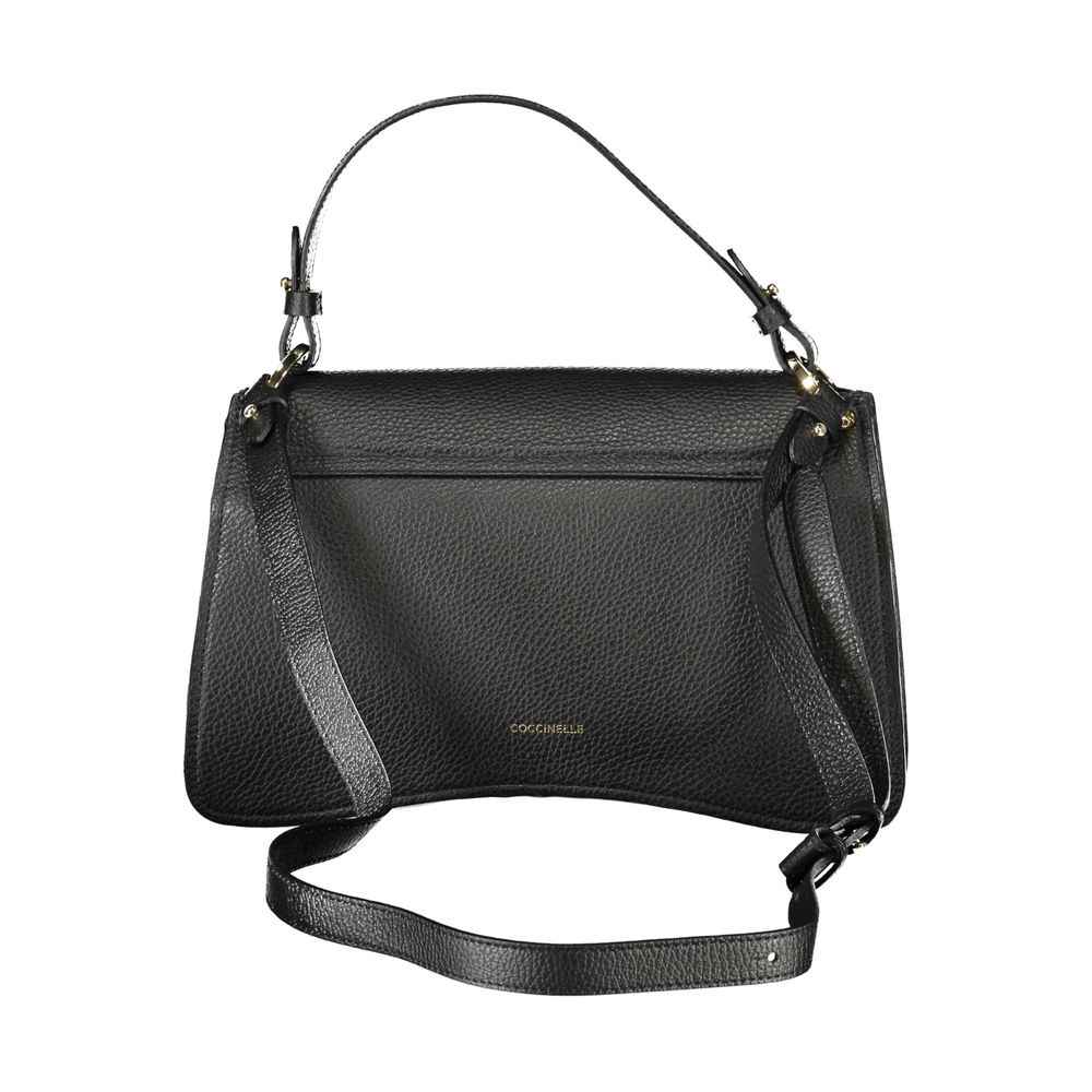 Coccinelle Black Leather Handbag