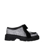 Jimmy Choo Gray Plastic Slip-On Loafers