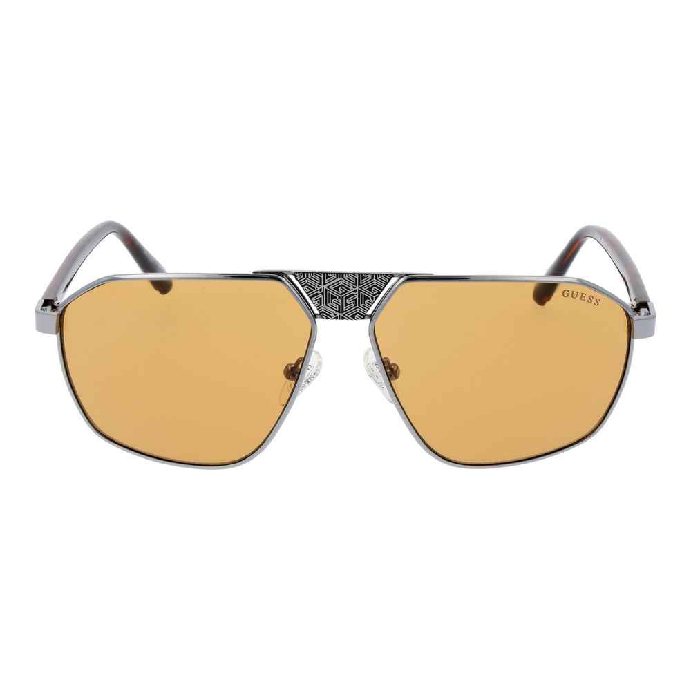 Guess Silver Men Sunglasses