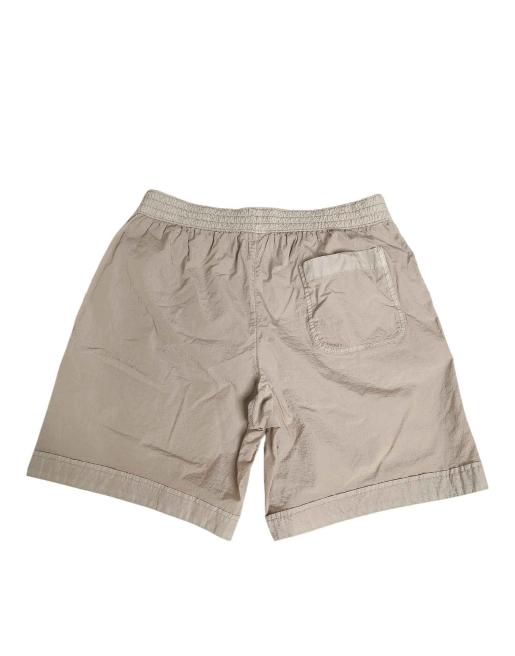 Dolce & Gabbana Beige Nylon Beachwear Men Boxer Short Swimwear