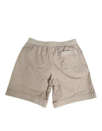 Dolce & Gabbana Beige Nylon Beachwear Men Boxer Short Swimwear