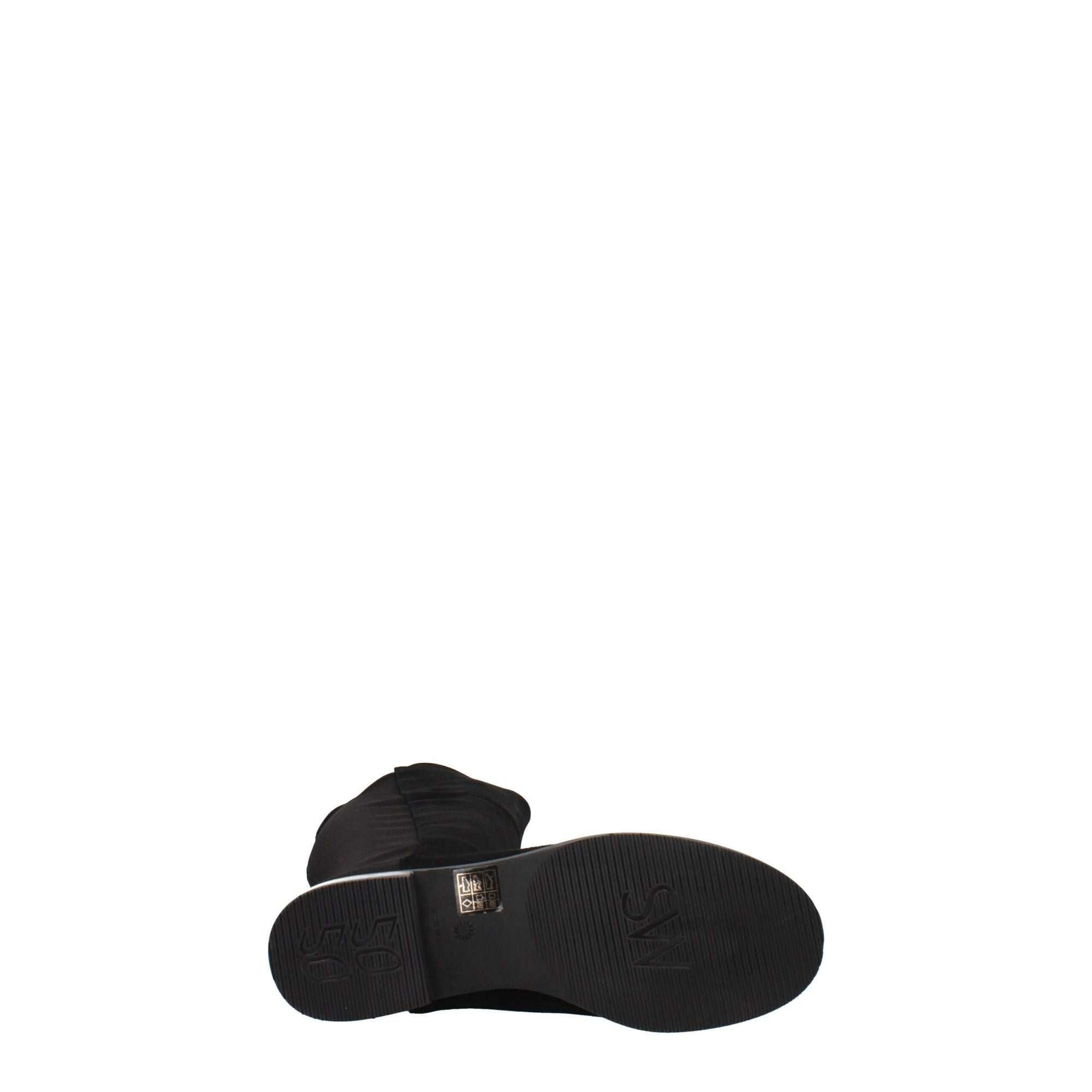 Stuart Weitzman Black Leather Over The Knee