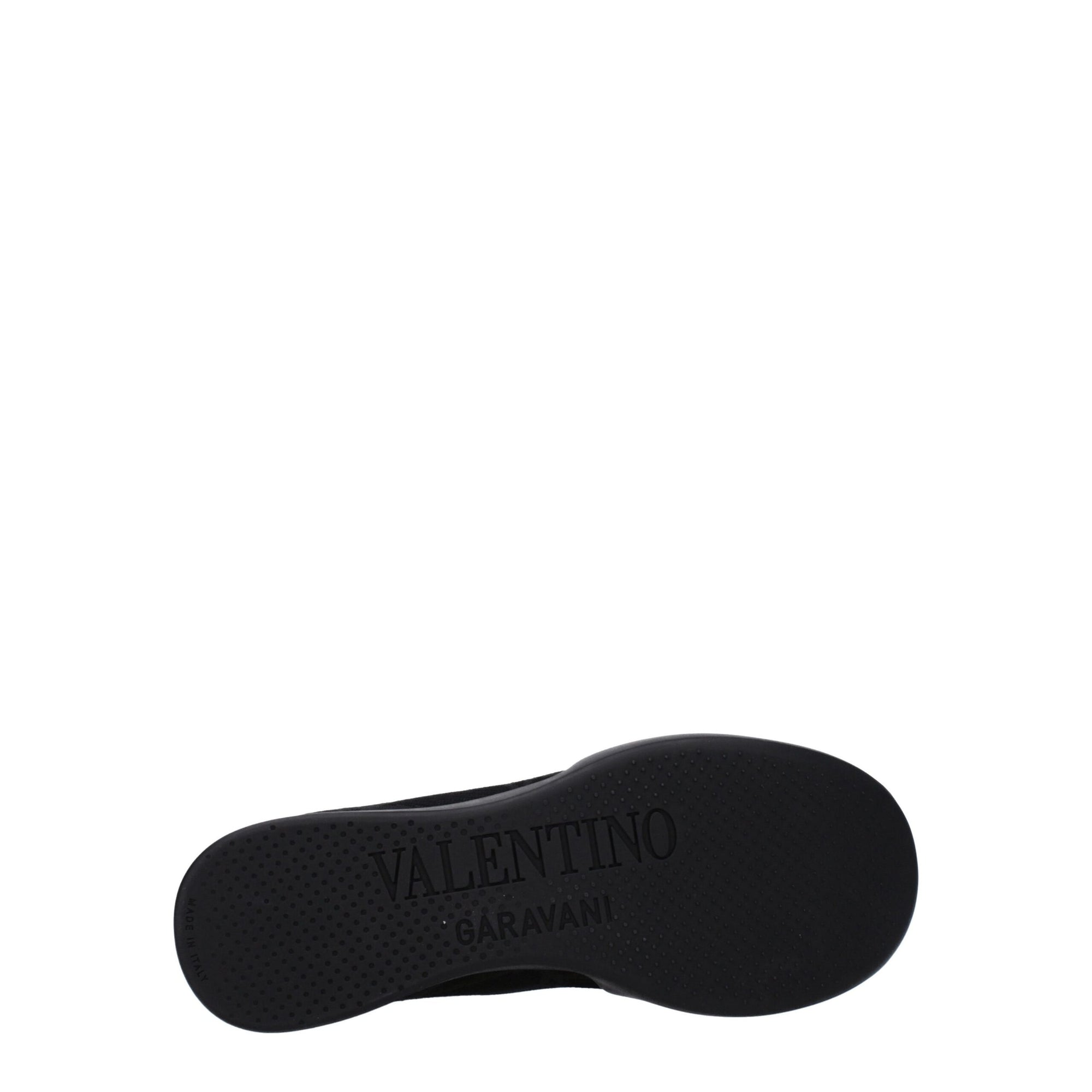 Valentino Garavani Black Fabric High Tops