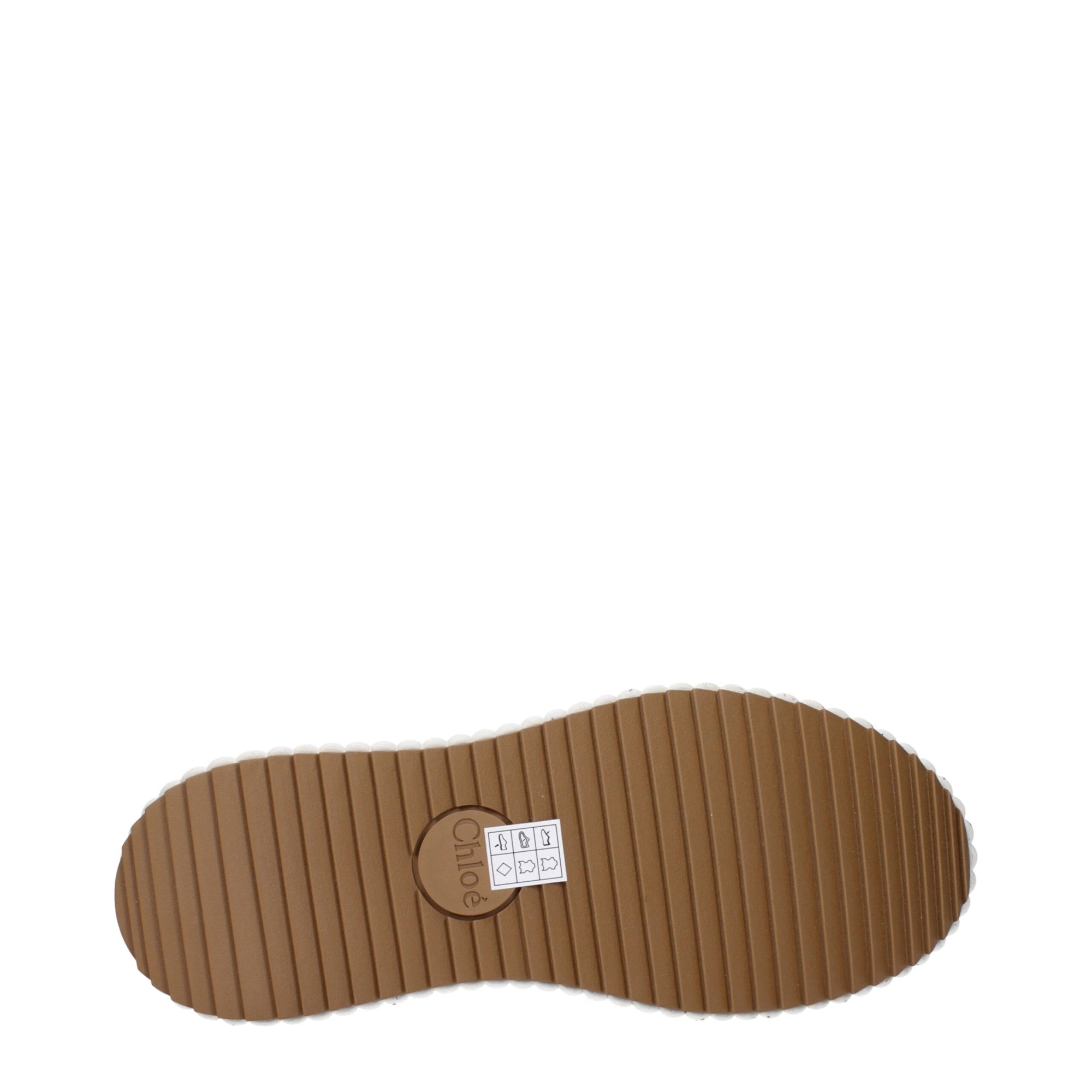 Chloé Brown Leather Platforms