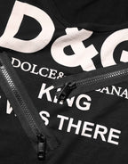 Dolce & Gabbana Black Cotton Sleeveless Tank Top DG Logo Men T-shirt