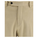 Germano Beige Cotton Chino Pants