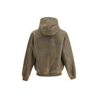 Emporio Armani Leather bomber Jacket