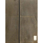 Emporio Armani Leather bomber Jacket