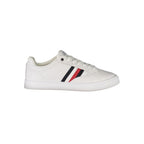 Tommy Hilfiger White Leather Men Sneaker