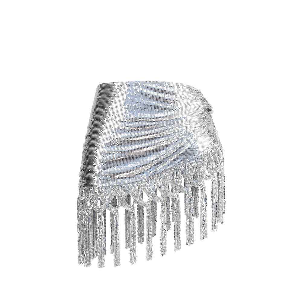 Rabanne Silver Belt