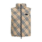Burberry Check vest Down Jacket
