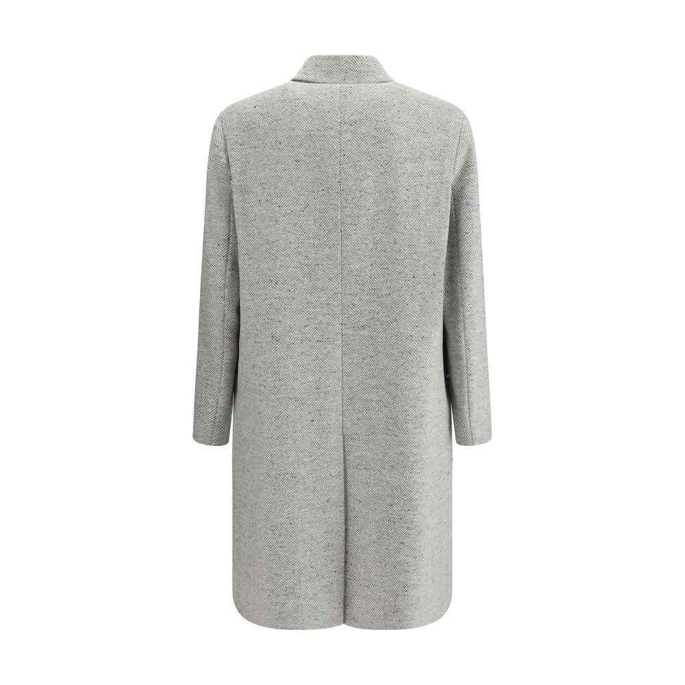 Lardini Herringbone patterned Coat