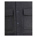 Woolrich Gray Polyester Bomber