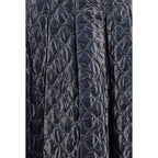 Moncler Black Polyamide Midi Skirt