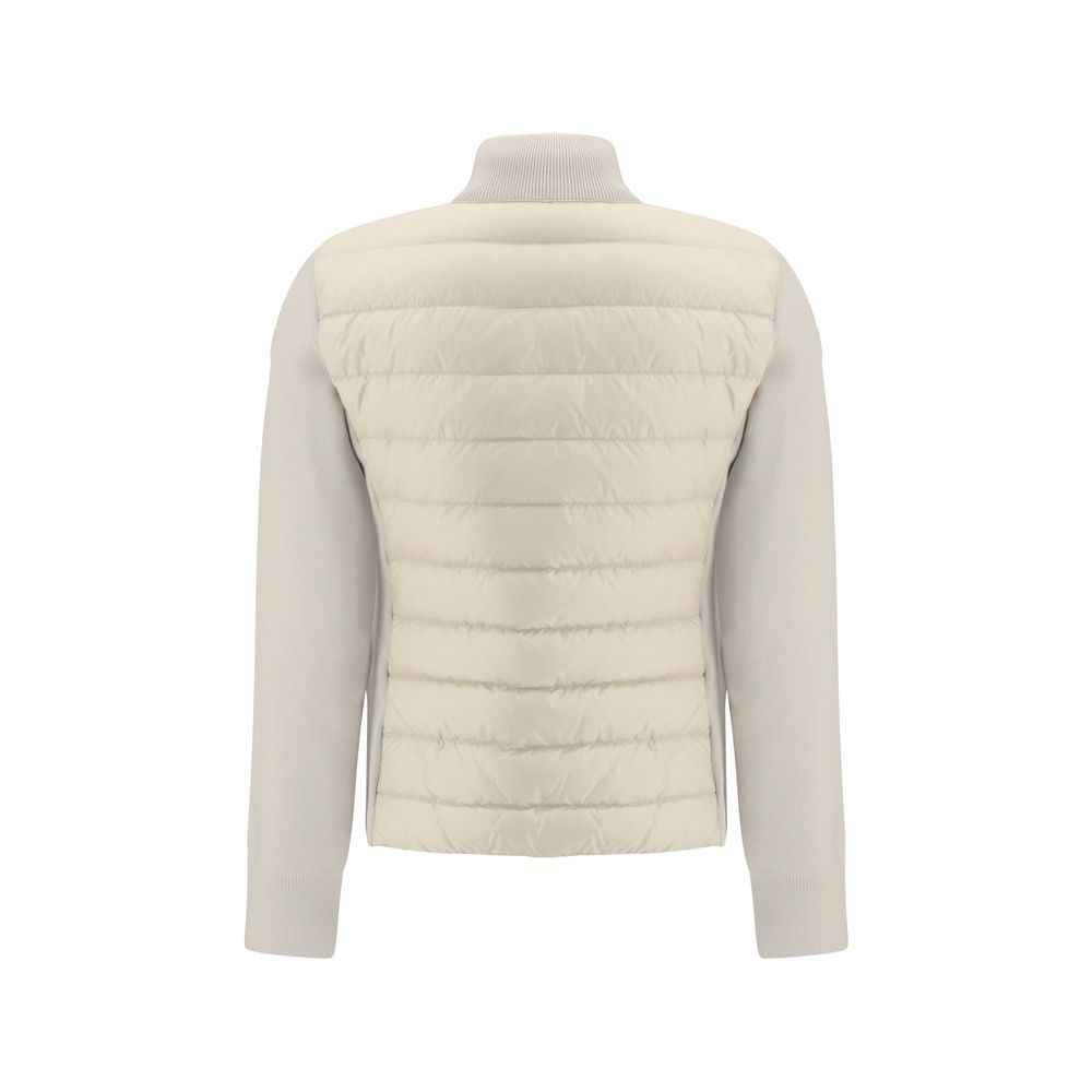 Moncler Padded Jacket with wool sleeves