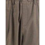 Magliano Brown Polyester Casual Pants