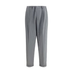Magliano Gray Polyester Casual Pants