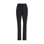 The Latest Black Polyester Skinny Pants