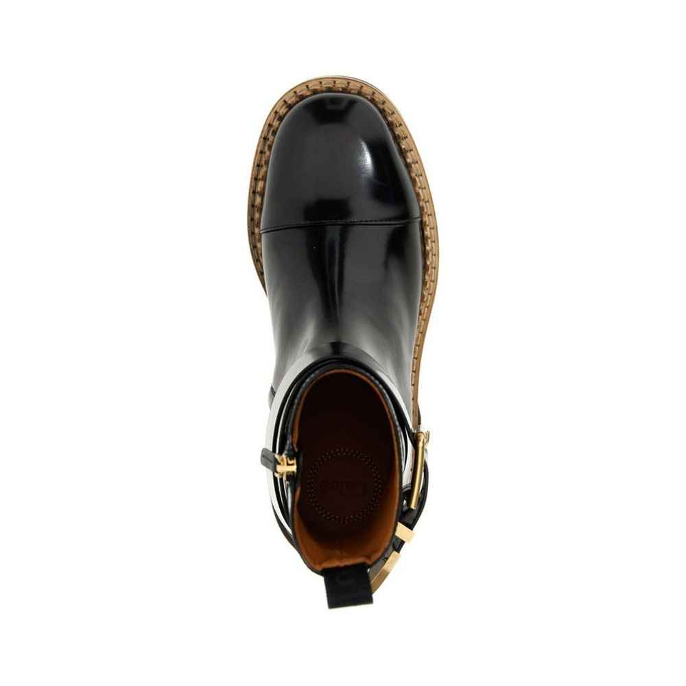 Chloé Owena Leather Boots
