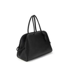 Jacquemus Black Calf Leather Bos Taurus Handbag