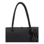 Jacquemus Black Calf Leather Bos Taurus Handbag