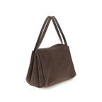 THEMOIRè Brown Other Fibres Shoulder Bag