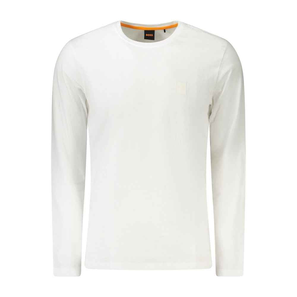 Hugo Boss White Cotton T-Shirt