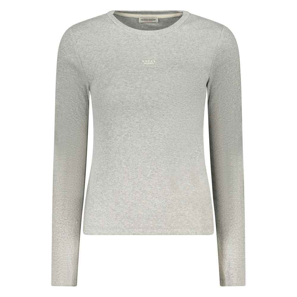 Guess Jeans Gray Cotton Tops & T-Shirt