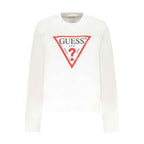 Guess Jeans White Cotton Women Sweater