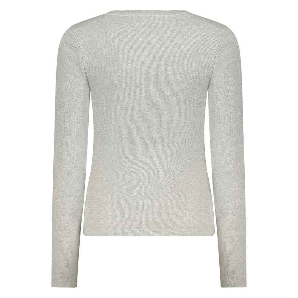Guess Jeans Gray Cotton Tops & T-Shirt